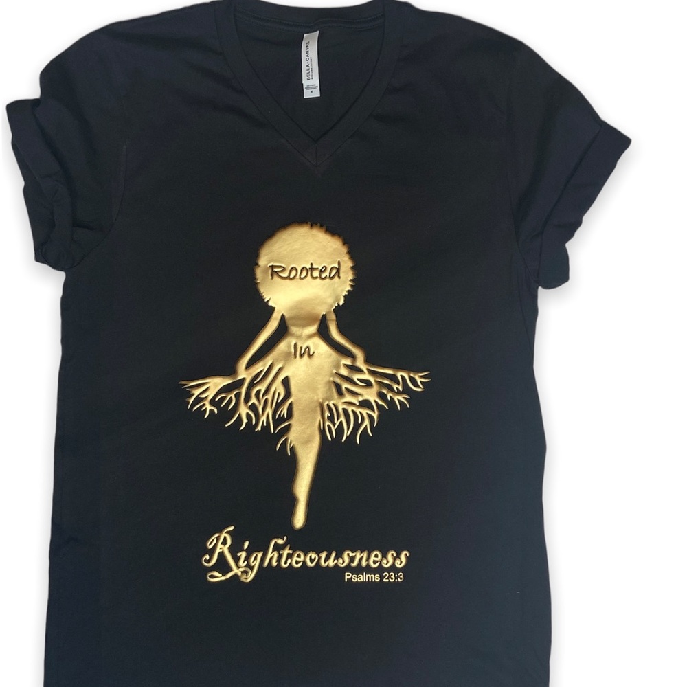 ROOTED IN RIGHTEOUSNESS T-SHIRT - Picture 3 of 11